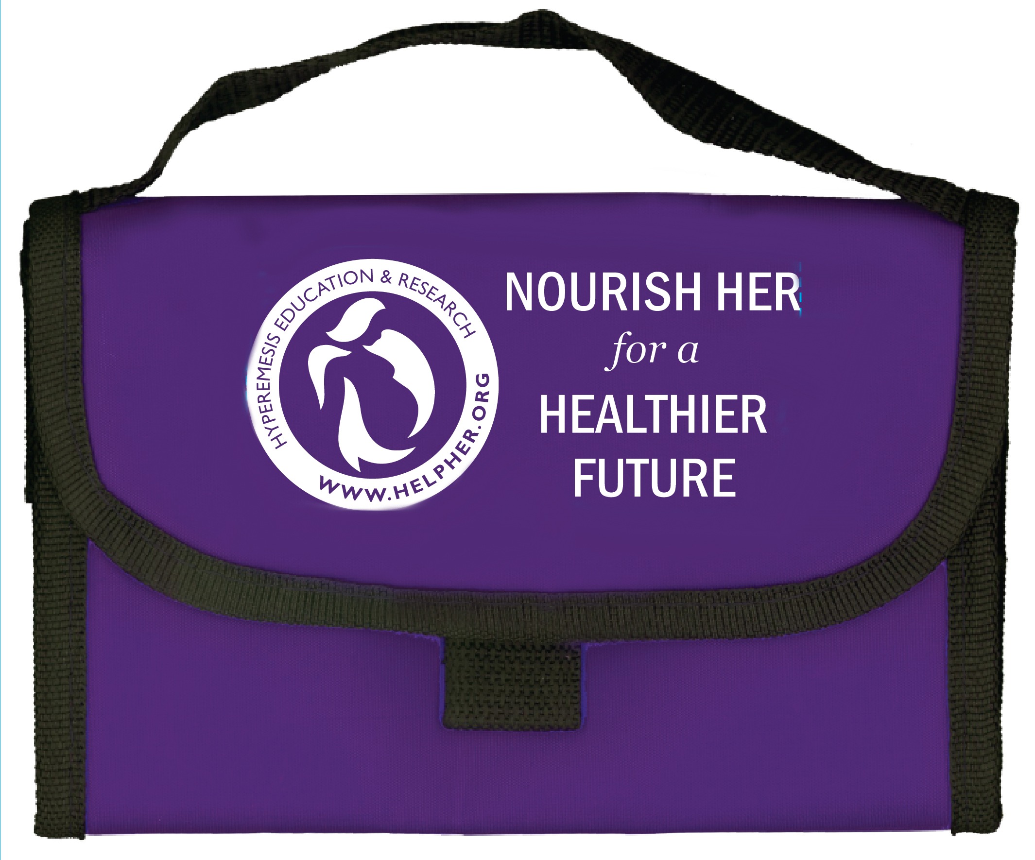 HER folding lunch bag, insulated.