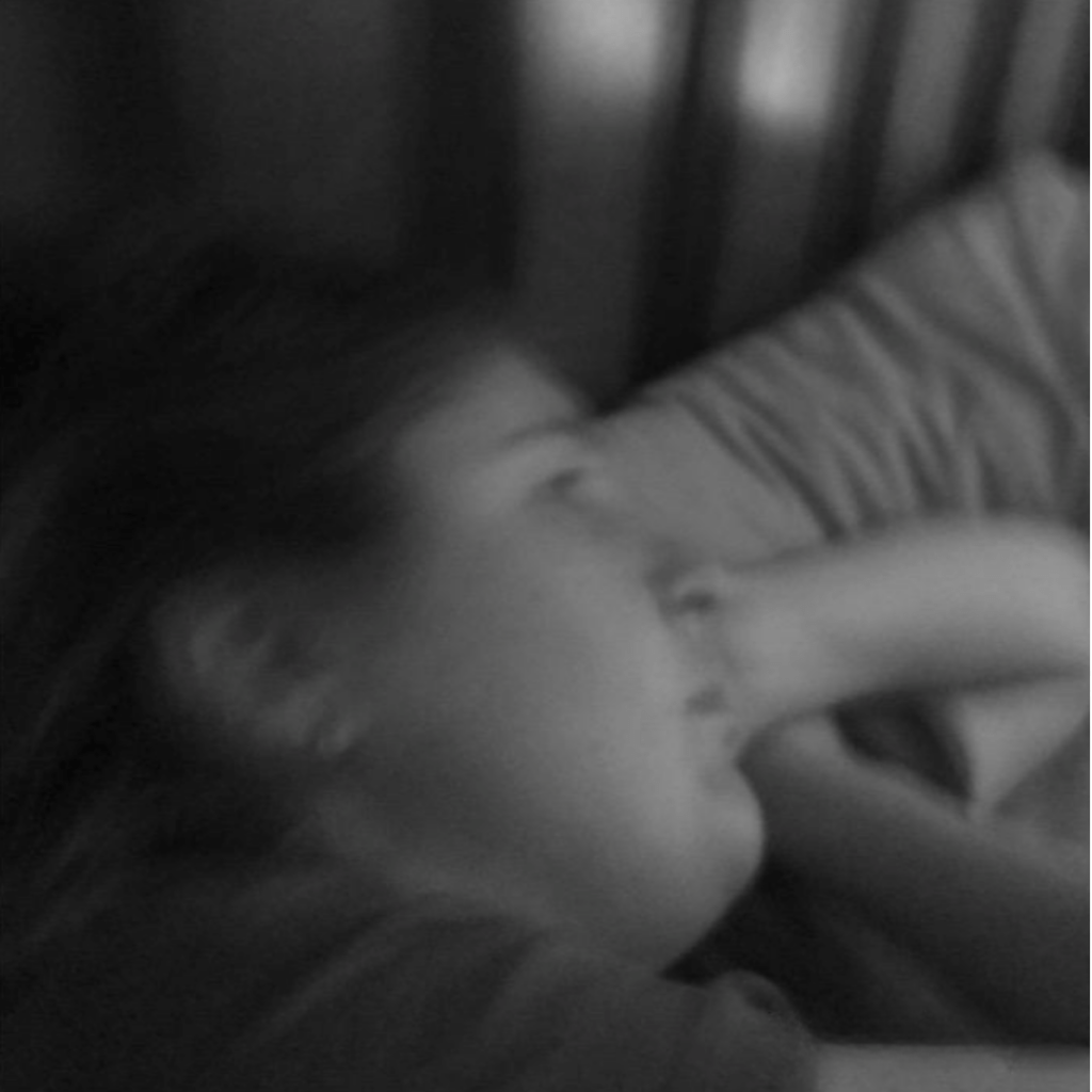 Photo was taken of Hollie by her 2-year-old with her realizing.