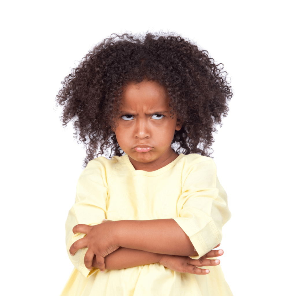 Angry child - challenging behaviors