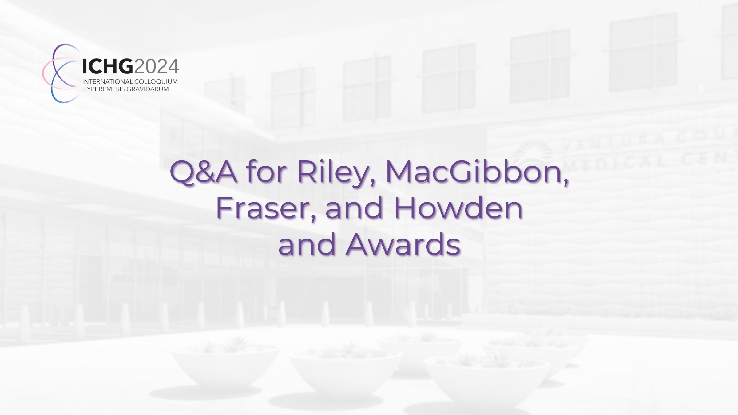 Q&A for Riley, MacGibbon, Fraser, and Howden 16 x 9